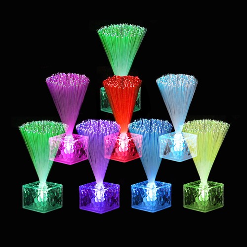 8pcs fiber optic lamps - fiber,