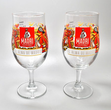 Madri Beer Glass El Alma De