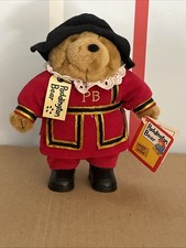 Paddington Bear Plush Toy Collectable Augusta Du Bay Has Black Boots/Hat