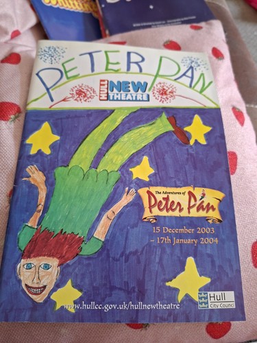 Peter pan pantomime - pan, programme