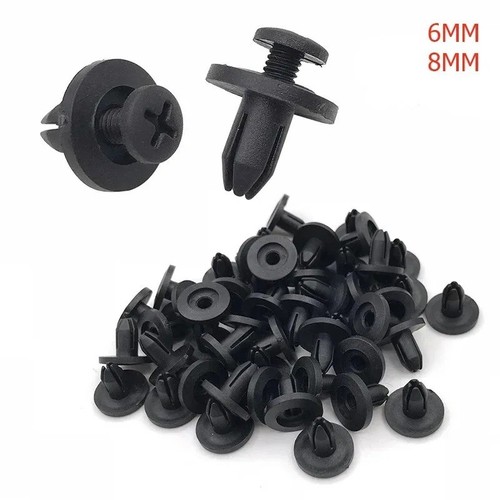 8mm plastic rivets fasteners - 6/8mm,