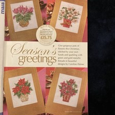 Festive flower cards rose
