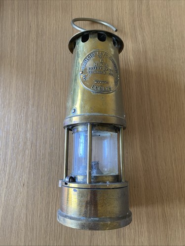 Eccles miners safety lamp - lamp, the
