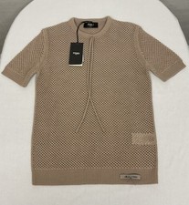 Fendi 100% Wool Knit T- Shirt
