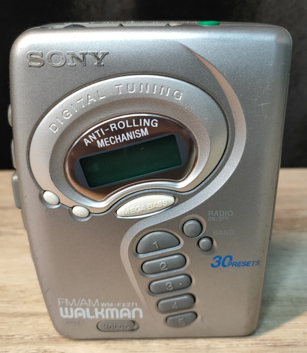 Sony walkman fx271 portable - sony, wm-fx271