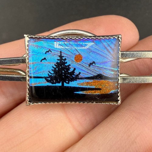 Vintage tie clip - clip, morpho