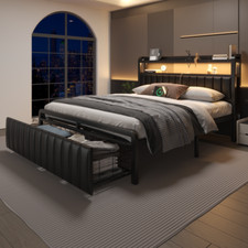Full Queen Metal Bed Frame