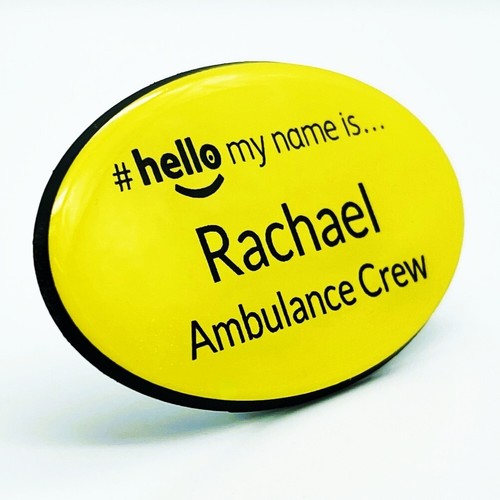Hello name badge - is,