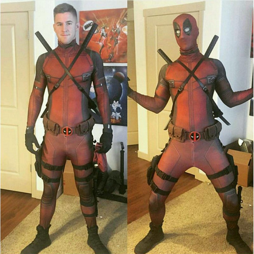 Deadpool costume kids adults - kids,