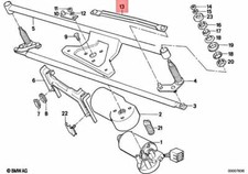OEM BMW E24 628CSi 630CS 630CSi 633CSi 635CSi M6 Drive Rod 61611373829