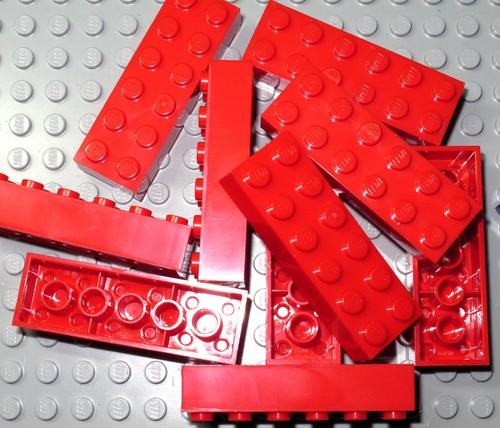 Lego bricks 2x6 part no - lego,