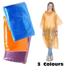 2 x Adult Rain Poncho -