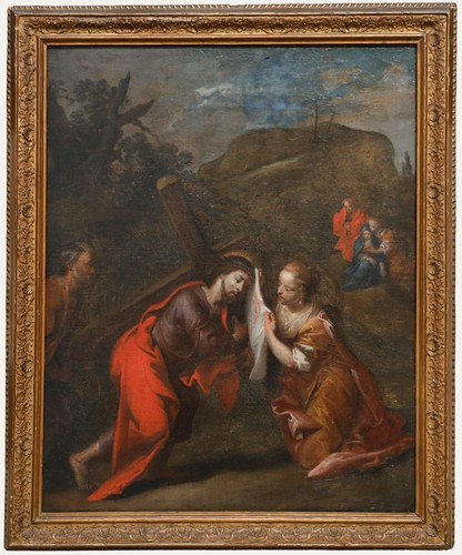 Framed 18th century oil st - 18th,