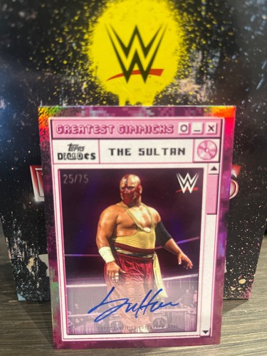 Signed the sultan wwe - the,