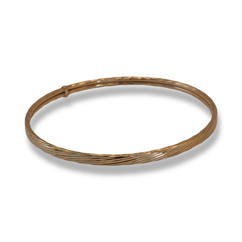 9ct gold bangle - -,