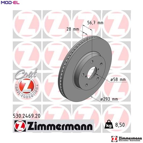 Brake disc 530 2469 for - brake,