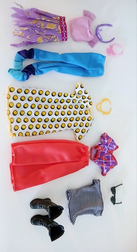 Mixed doll clothing - mixed,