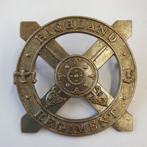 Army cap badge highland - cap,
