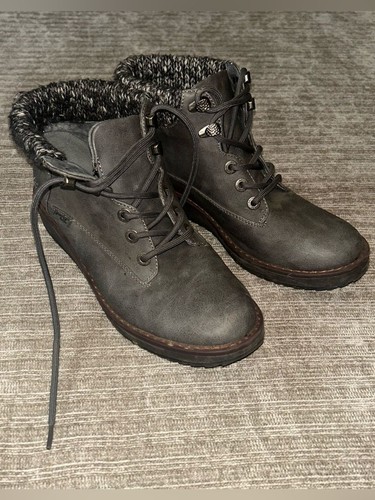 Blowfish gray lace winter - lace-up,