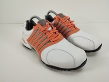 Men’s Hi-Tec V-Lite Typhoon ll Golf Shoes White & Orange- Size UK 8.5