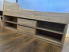 Kids Wooden Cabin Bed with Mid