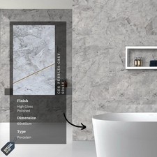 Geo Pebbles Grey Porcelain