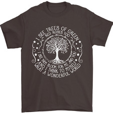 Trees Of Green Mens T-Shirt 100% Cotton