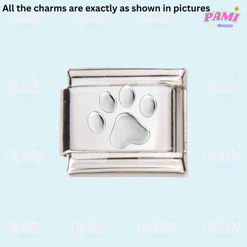 Italian charm silver horse - italian,