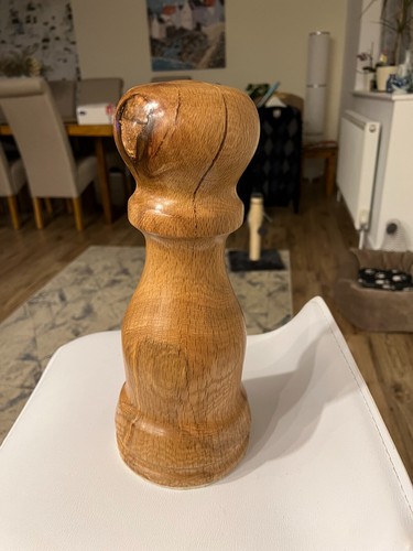 Large wooden chess piece - large, /