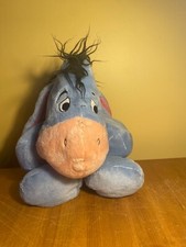 Disney Eeyore teddy, has a few marks but in good condition! Very soft and cuddly