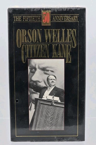 Citizen kane vhs 50th - kane,