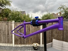 Sunday AM Aaron Ross Funday Grape Soda BMX Frame & Fork Purple Project!