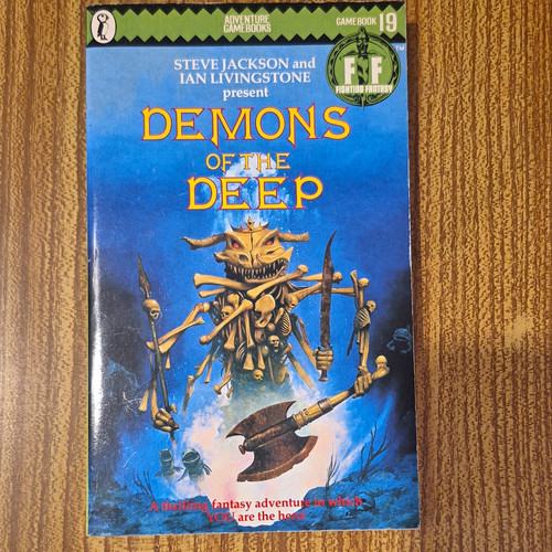 Fighting fantasy demons of - fighting,