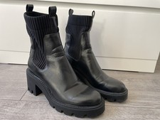 Zara Ladies Women's Black Faux