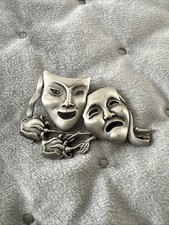 VTG Signed JJ Pewter “Comedy