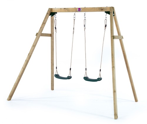 Plum play wooden - double, swing