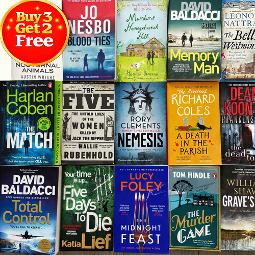 Crime mystery thriller books - mystery,