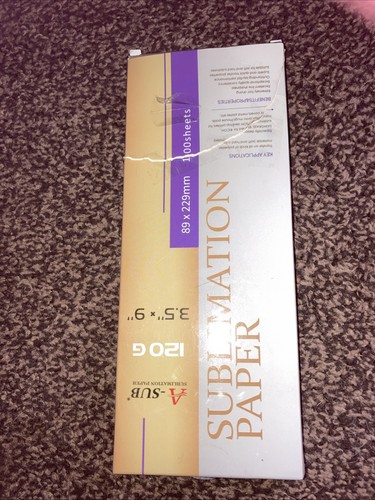 Sub sublimation paper 5 x - a-sub,