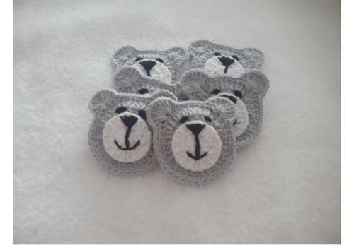 Pieces crochet teddy bear - pieces,