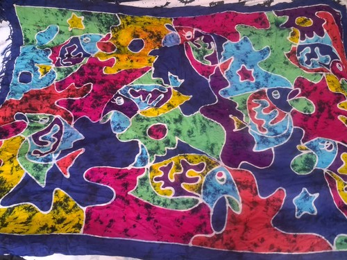Batik koko knot - knot, scarf