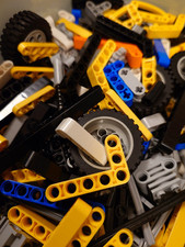 Lego Technic, Bricks, Parts and Pieces - Cleaned - Lightly Used