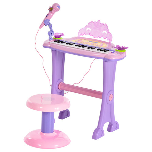 Mini keyboard key - pink, kids