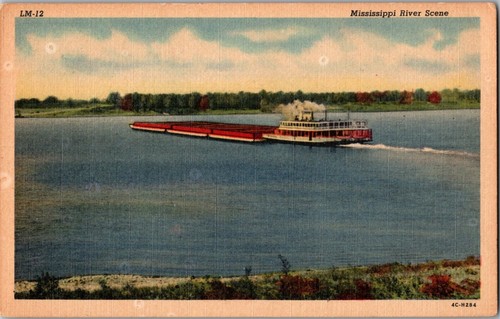 Vintage postcard mississippi - vintage,
