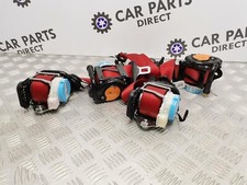 Mercedes A Class CLA Set of Red Seat Belts Front & Rear 12-18 W176 A1768602285
