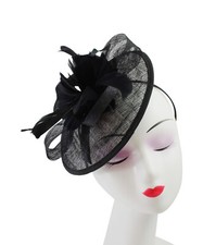 Flower Feather Hair Hat