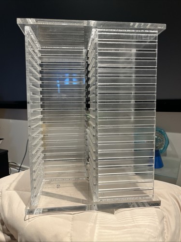 Vintage acrylic holder with - vintage,