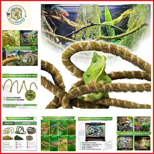 5ft reptile vines for - 6.5ft,