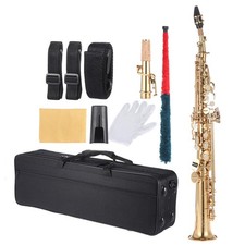 Brass Straight Soprano Sax