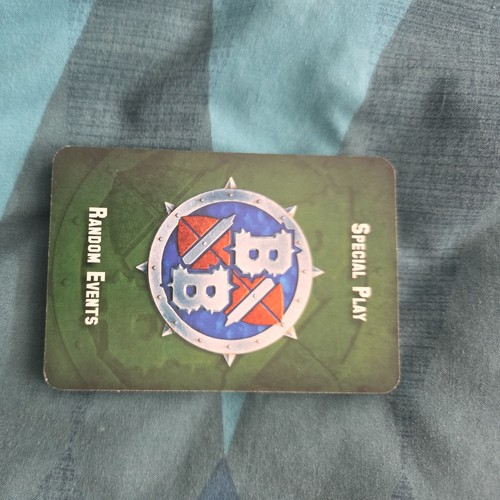 Blood bowl cards random - blood, events
