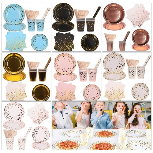 80pcs party plates napkins - 80pcs,